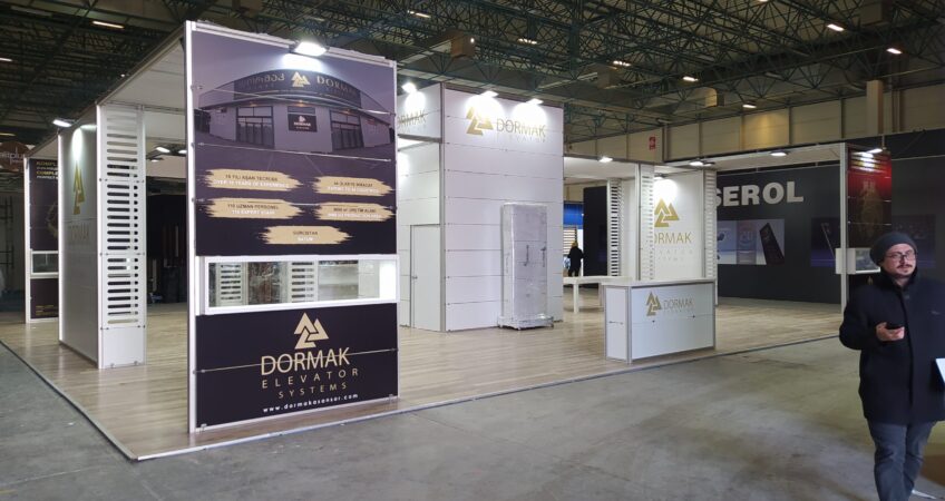 Modüler Maxima Sistem Asansör Fuarı Dormak Asansör1  